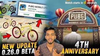 PUBG Mobile Lite 4th anniversary  New Update Is Out | New Map and Crash Problem Solve