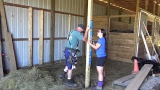 Horse stall building part 1