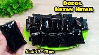 1 Resep 40-60 Pcs Dodol Ketan Hitam Simple Kenyal Lembut Enak Banget !!!