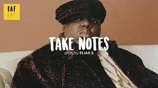 (FREE) Freestyle Boom Bap Beat | 90s old school hip hop beat 2024 | 'Take Notes' prod. by ELIAS X