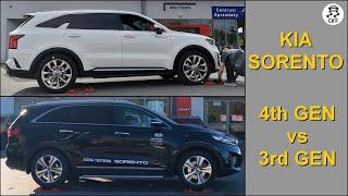 SLIP TEST - Kia Sorento AWD :  GEN 4 vs GEN 3  -  @4x4.tests.on.rollers