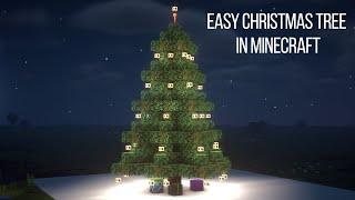 How to build a Christmas tree in Minecraft