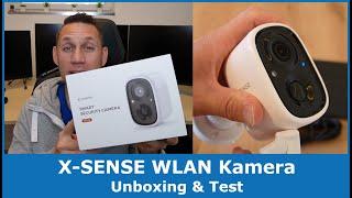 X-SENSE WLAN Kamera im Test || Unboxing, Einrichtung & Test