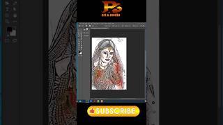 Turn Real photo into Colored Pencil Sketch in Photoshop