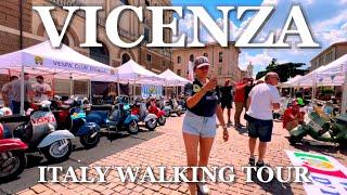 Italy  Vicenza walking Tour, 4K ultra