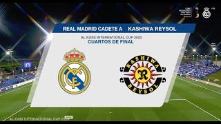 ALKASS INTERNATIONAL CUP 2020 /REAL MADRID VS KASHIWA REYSOL