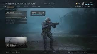 How To Set Up A WARZONE Private Match Call Of Duty Modern Warfare Version 1.29 Operators Combined