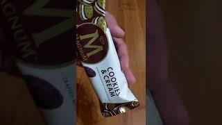 Magnum Ice Cream | Cookies and Cream #shorts