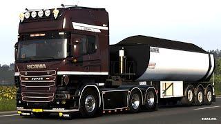 ETS2 Mods v1.49 | Scania R950 Konstantinidis V8 Open Pipe Sound | ETS2 Mods