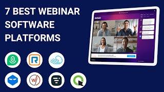 7 Best Webinar Software Platforms in 2024 [Full Software Demo]