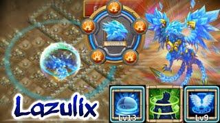 Lazulix | 13/13 Skill in Action | 9/9 Revive with 8 revite | 5/5 Holy Conviction | Castle Clash