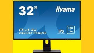 iiyama ProLite XB3270QS monitor. Quick overview.