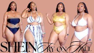 SHEIN CURVY SWIMWEAR TRYON HAUL | SIZE L/XL | SHEKITHA G