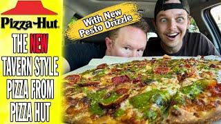 Chicagoans Try The NEW PIZZA HUT TAVERN STYLE PIZZA!