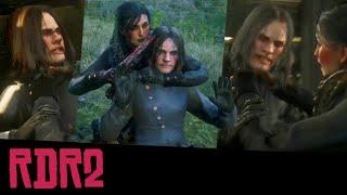 RDR2 Fort Brennand Brawl - PVP Gameplay - Fist Fight Combat Catfight beatdown ryona