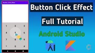 Number / Button Click Effect Android Studio Kotlin