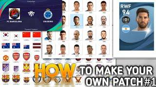 HOW TO MAKE YOUR OWN PATCH ? OBB METHOD | PES 2021 | MOBILE | PATCH MAKING TUTORIAL #1