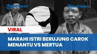 Kronologi Duel Carok Mertua vs Menantu, Berawal Marahi Istri di Dapur karena Lapar