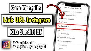 Cara Menyalin Link URL Instagram Kita Sendiri | Salin Link URL Instagram