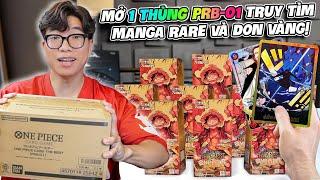 BI HUỲNH MỞ 100 PACKS ONE PIECE THE BEST PRB-01 BÙNG NỔ RA THẺ DON ZORO 200$ MÃN NHÃN