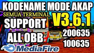 KODENAME MODE AKAP BUSSID V3.6.1 - SEMUA TERMINAL TERBARU | CARA PASANG MODE AKAP DI BUSSID V3.6.1