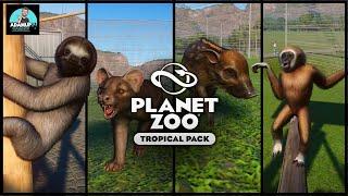 Planet Zoo Tropical Pack: The New Animals And What You Need To Know