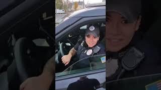 Good girl is crazy #shortsfeed #prank #cops