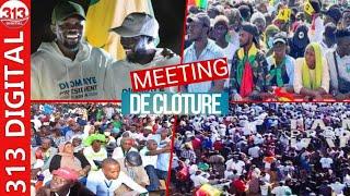 DIRECT - MBOUR: MEETING DE CLOTURE COALITION DIOMAYE PRESIDENT