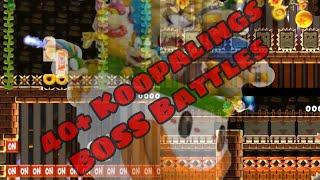 Super Mario Maker 2: 40+ Koopalings Boss Battle Ideas.