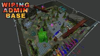 ARK | ONE DAY BEFORE I GOT BAN! MEAT RUN AN ADMIN BASE!