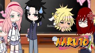 Naruto School au react! |SHIPPUDEN| •️Canon!!• SasuSaku NaruHina🪻