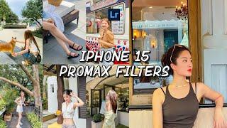 IPHONE 15 FILTERS - FREE LIGHTROOM MOBILE PRESETS 2024 | DAILY GLOW | LIGHTROOM MOBILE PRESETS