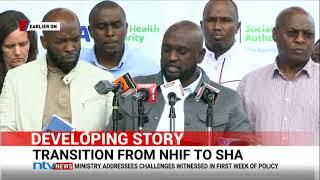 SHA chairman issues statement on transition from NHIF