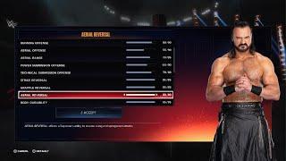 WWE 2K24 | Drew McIntyre Updated Realistic Base Superstar Settings