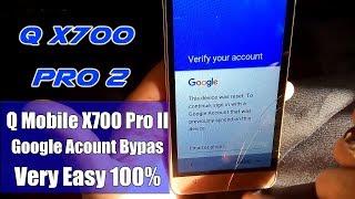 How To Google Account Bypass QMobile X700 PRO II