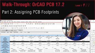 How to Assign PCB Footprints in OrCAD 17.2