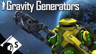 Space Engineers Tutorial: Gravity Generators and Artificial Mass Blocks (Tips, Guides for Survival)