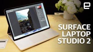 Microsoft Surface Laptop Studio 2 hands-on: More ports and a much-needed spec bump