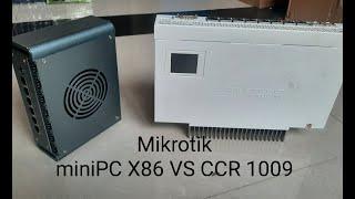 CCR 1009 7G-1C-1S+PC Versus X86 Industrial Mini PC G31FCore i3 GEN 11