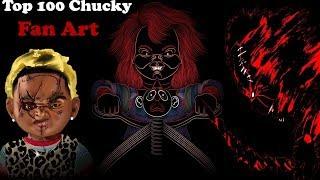 My Top 100 chucky doll fan art on the internet | Chucky's art showcase