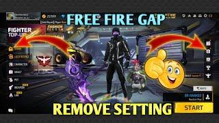 FREE FIRE GAP REMOVE SETTING FULL SCREEN FREE FIRE SETTING 2023 #freefire#setting #DECIDEgsming