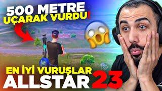 500 METRE GERİYE UÇUP HAVADA VURDU BÖYLE VURUŞ GÖRMEDİM! EN İYİ VURUŞLAR ALLSTAR #23 | PUBG MOBILE