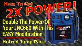 Powerful Jump Starter Battery Pack - How To Get More Power With This Simple Modification