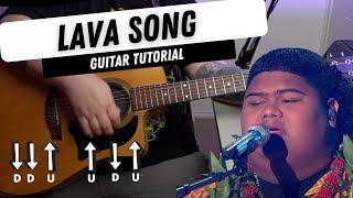 Lava Song - GUITAR TUTORIAL