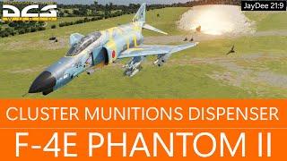 Cluster Munitions Dispenser| CBU-1 & CBU-2 | F-4E  DCS World Deutsch