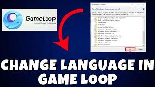 How to Change language in game loop 2023