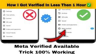 Meta Verified Waitlist Bypass Trick 100% Working How I got Verified Outside Australia | Latest 2023