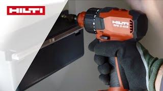 DEMO Flexibel, multifunktional und schnell austauschbar - das ist der Hilti SFE 2-A12 Bohrschrauber