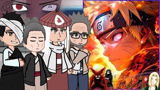Konoha Council Elders + 3rd Hokage react to Naruto