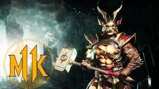 MORTAL KOMBAT 11 - NEW OFFICAL SHAO KAHN GEAR + STAGE REVEALED